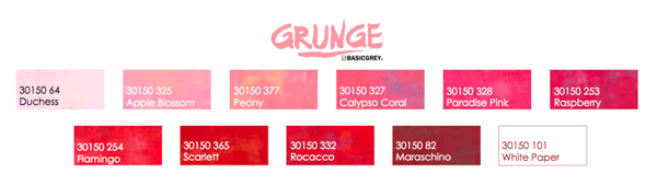 CT Stitch Pink Grunge Assortment